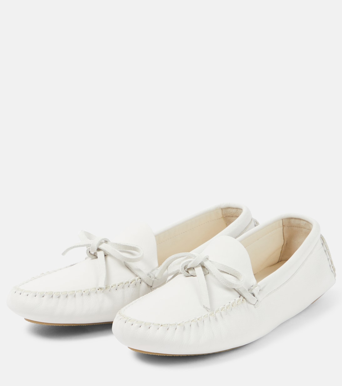 Lucca leather moccasins | The Row