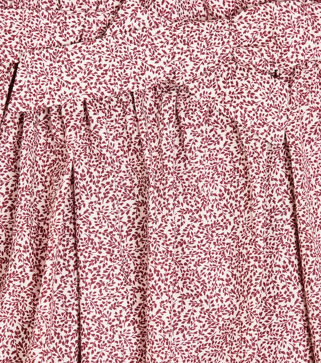 Tuie floral cotton skirt | Bonpoint