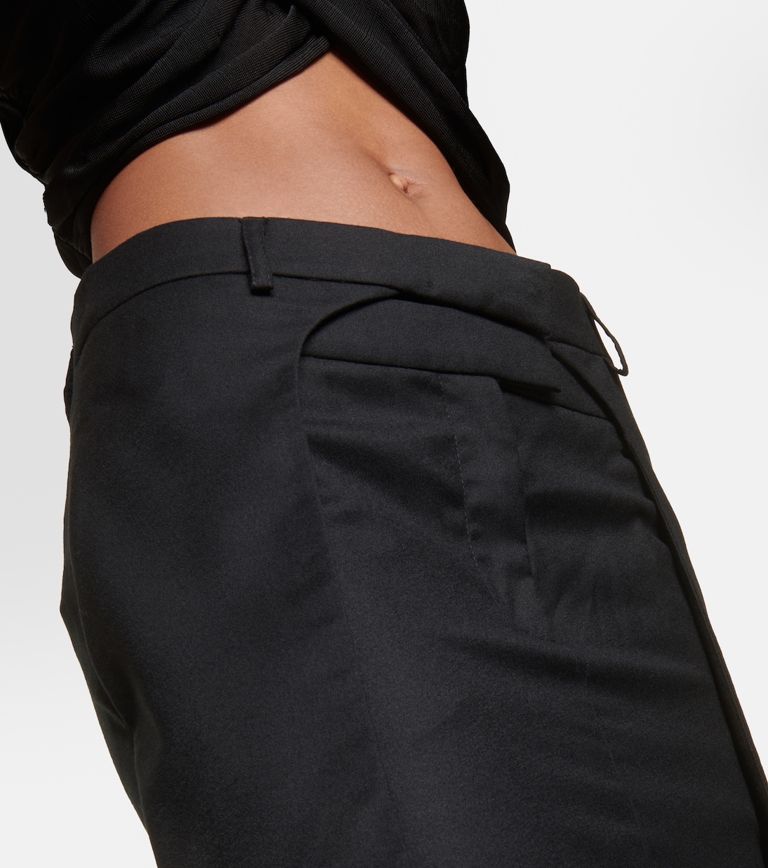 Fera pleated wool maxi skirt | Aya Muse