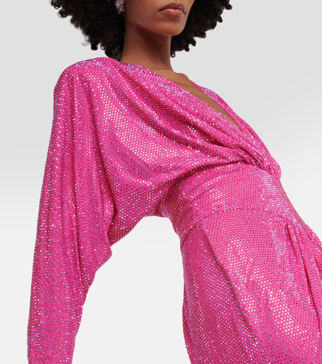 Robe longue à ornements | Alexandre Vauthier