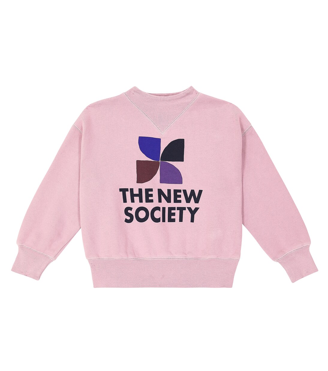 Amara logo cotton jersey sweatshirt | The New Society