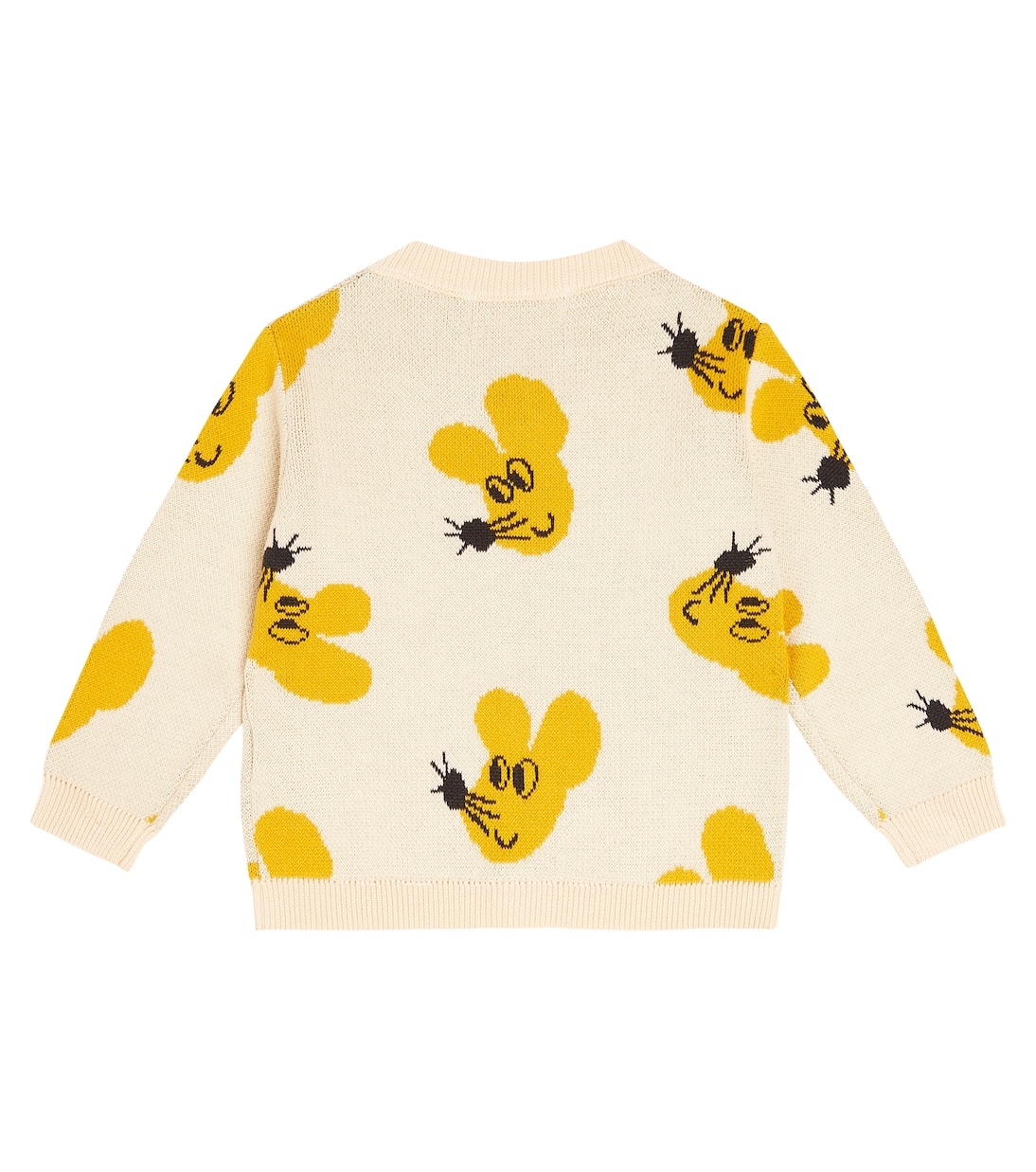 Bébé – Cardigan en jacquard de coton | Bobo Choses