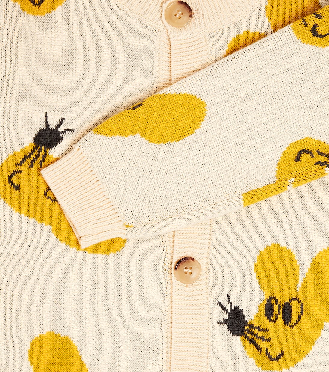 Bébé – Cardigan en jacquard de coton | Bobo Choses