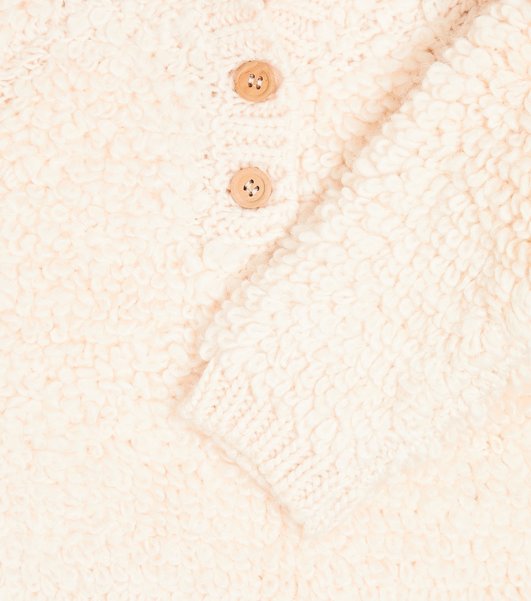 Bebé - sudadera con capucha Duali de rizo | Louise Misha