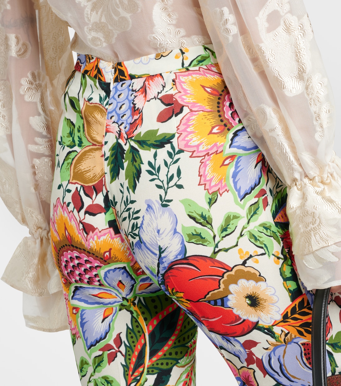 Gerade High-Rise-Hose | Etro