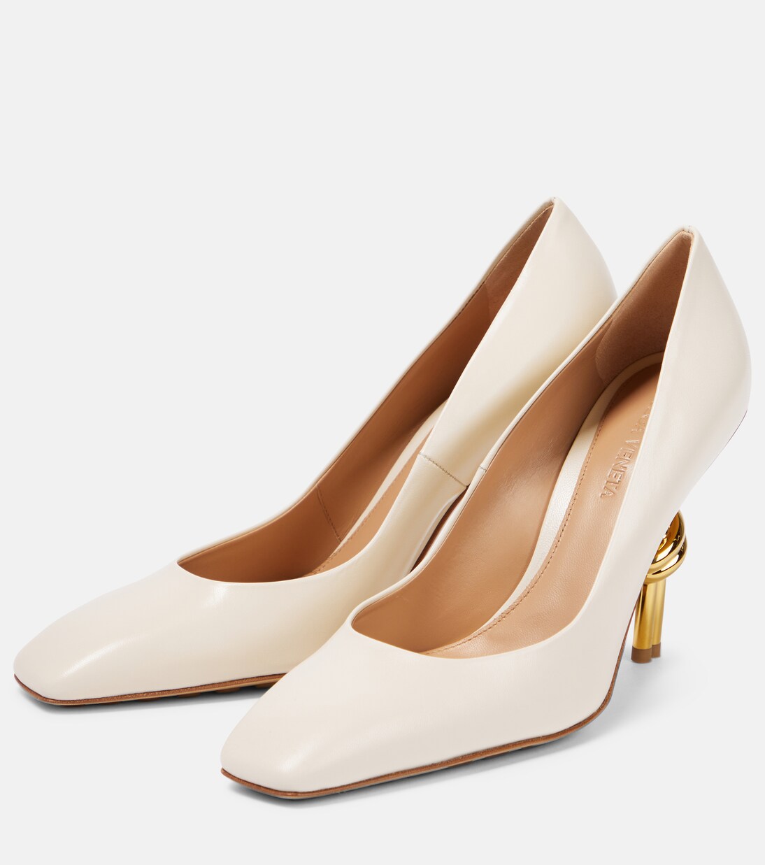 Escarpins Knot en cuir | Bottega Veneta