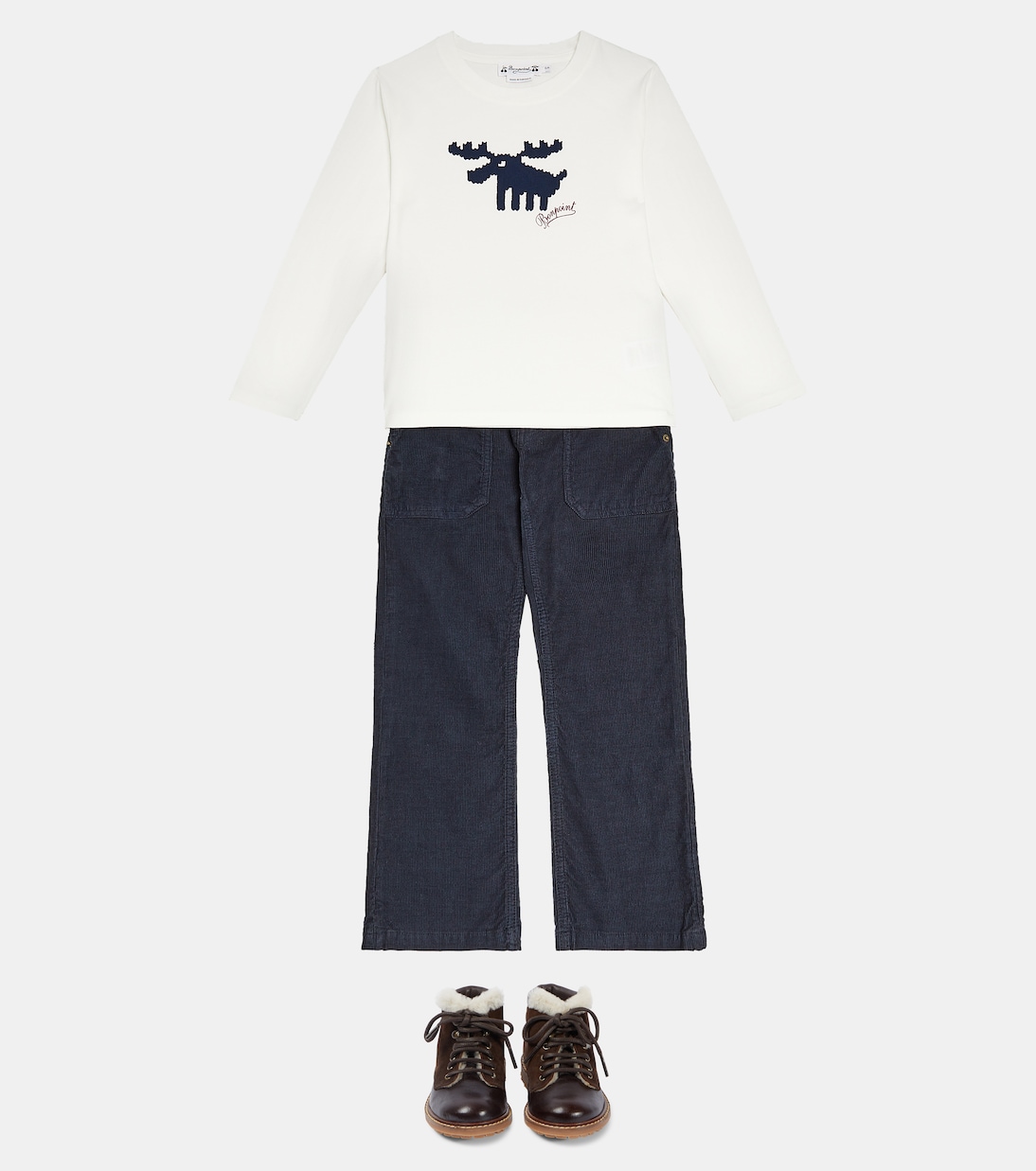 Tadda printed cotton jersey top | Bonpoint