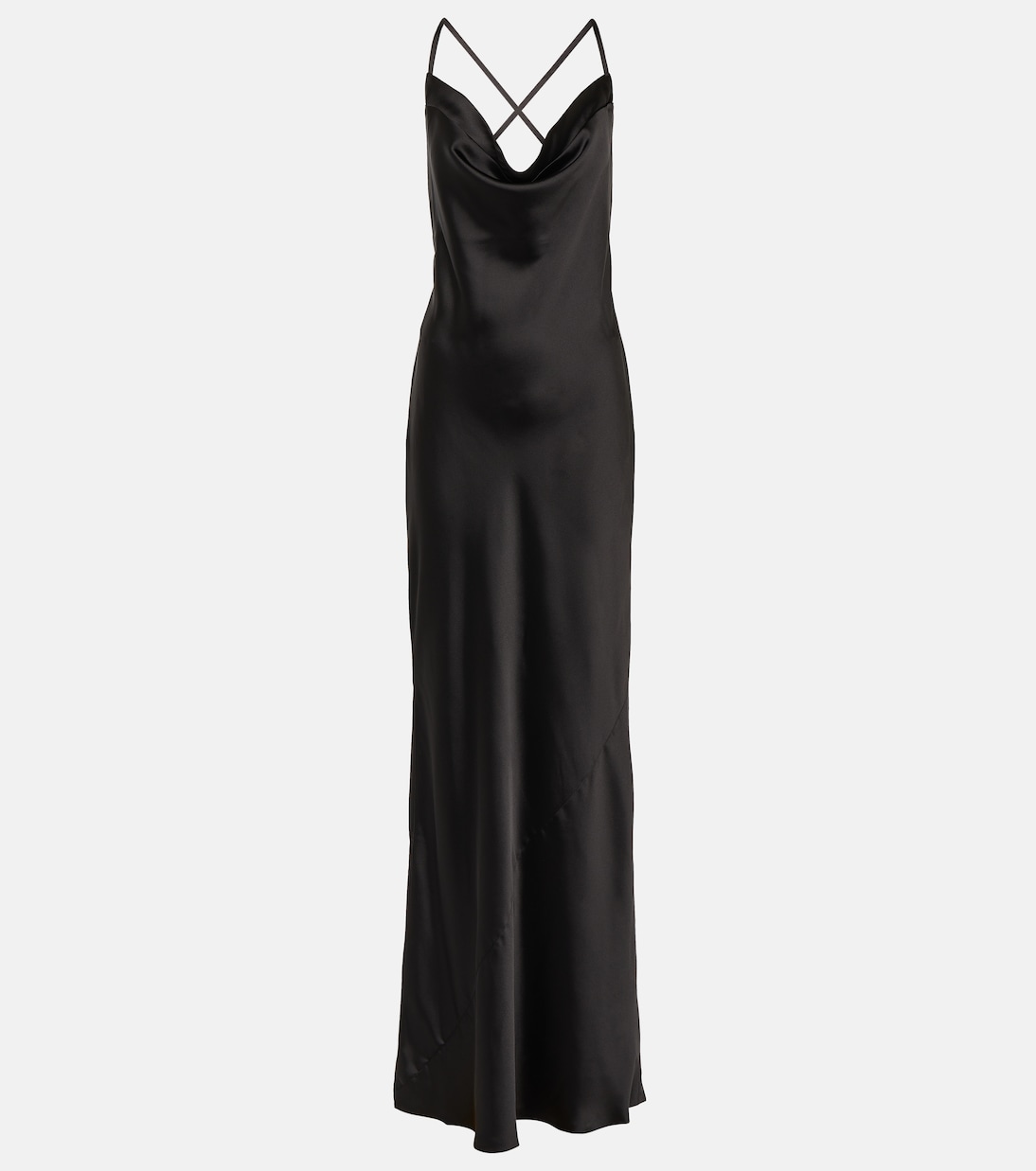 Satin slip dress | Norma Kamali