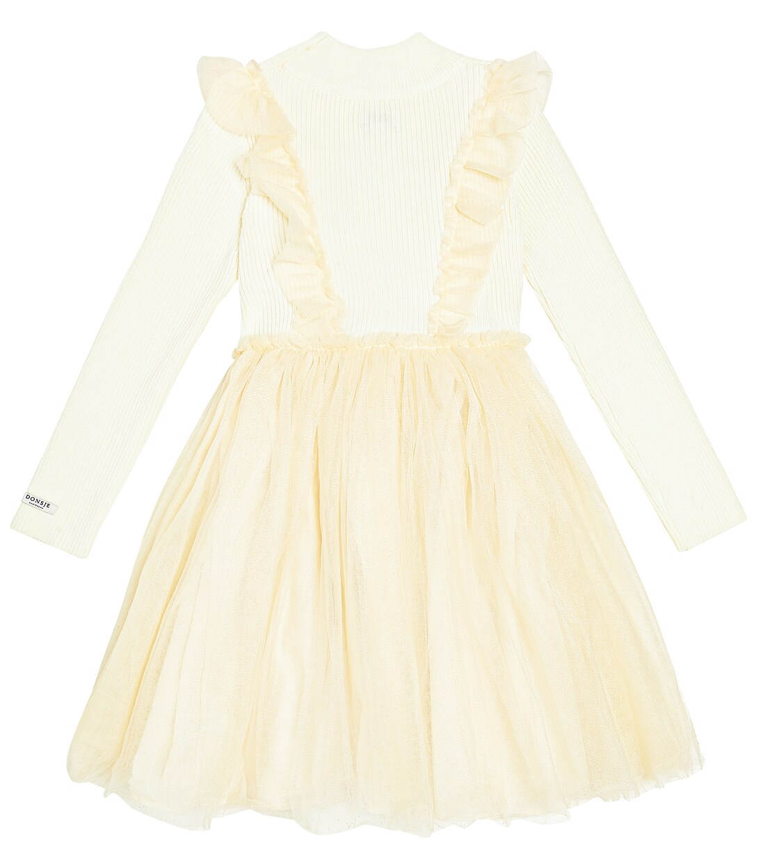 Flovos ribbed-knit tulle dress | Donsje