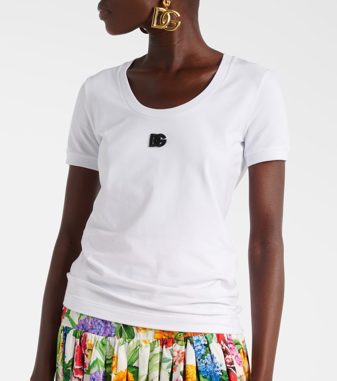 T-Shirt aus Jersey | Dolce&Gabbana