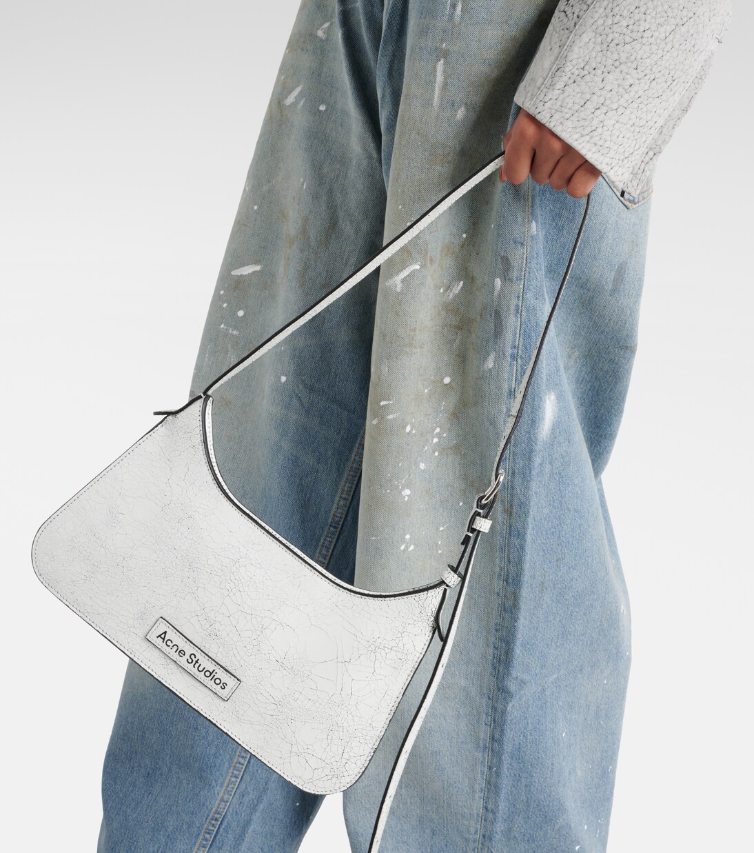 Platt Mini leather shoulder bag | Acne Studios