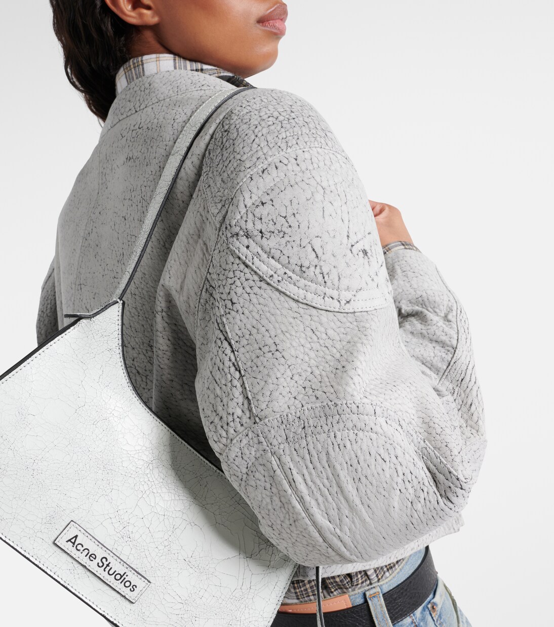 Platt Mini leather shoulder bag | Acne Studios