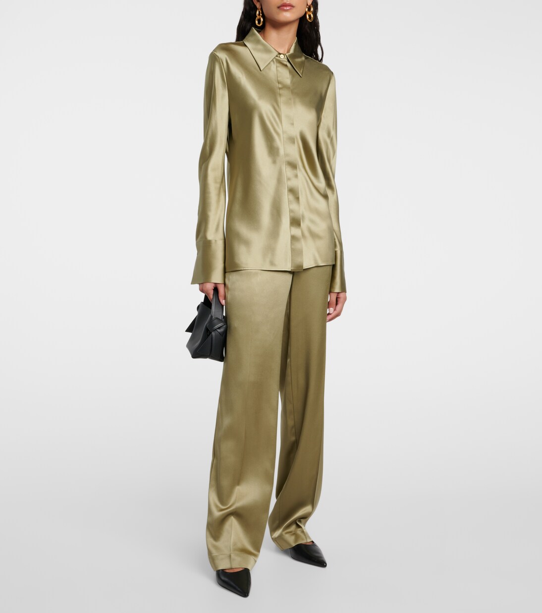 Bluse Brunel aus Seidensatin | Joseph