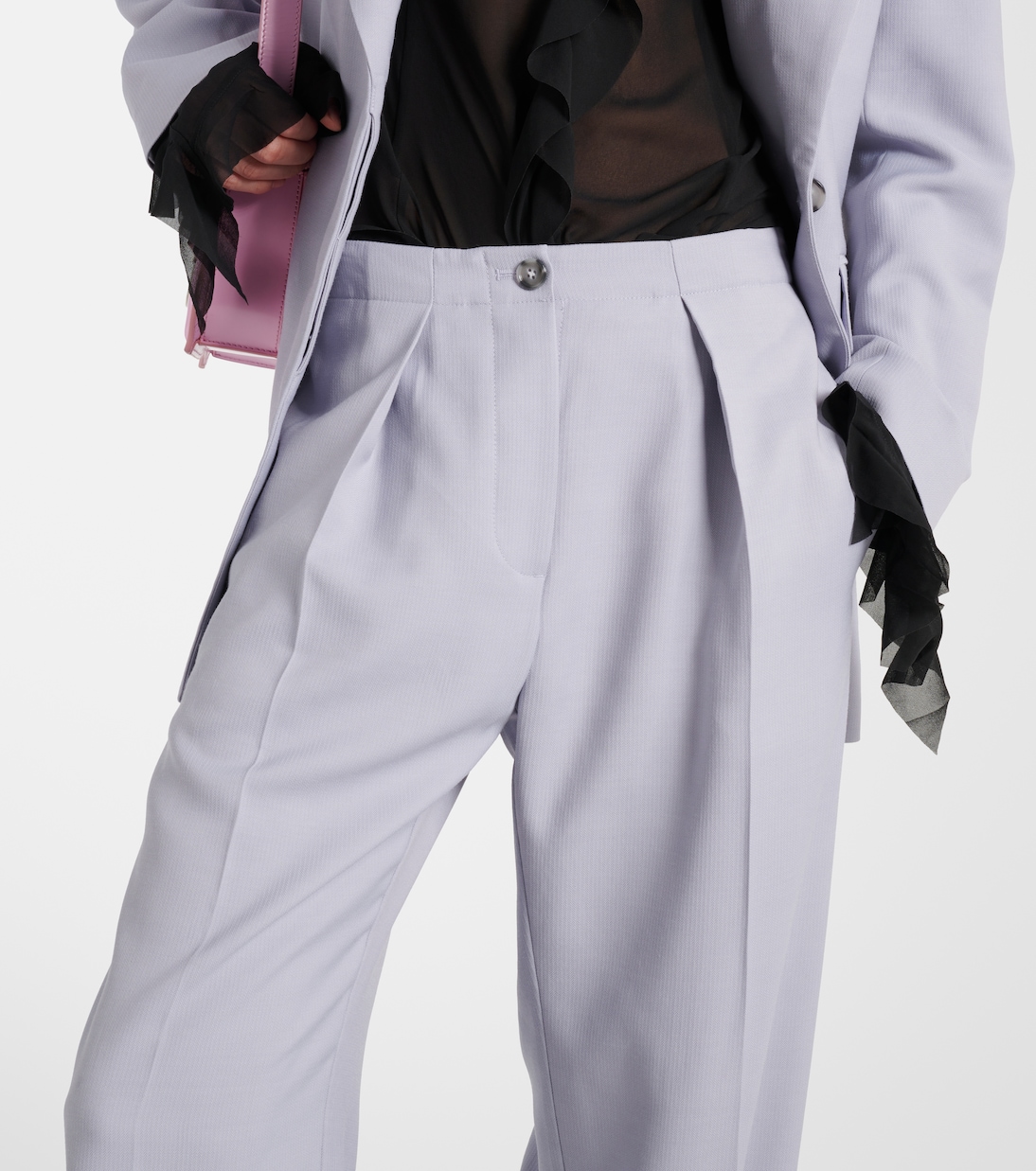 Weite Mid-Rise-Hose | Acne Studios