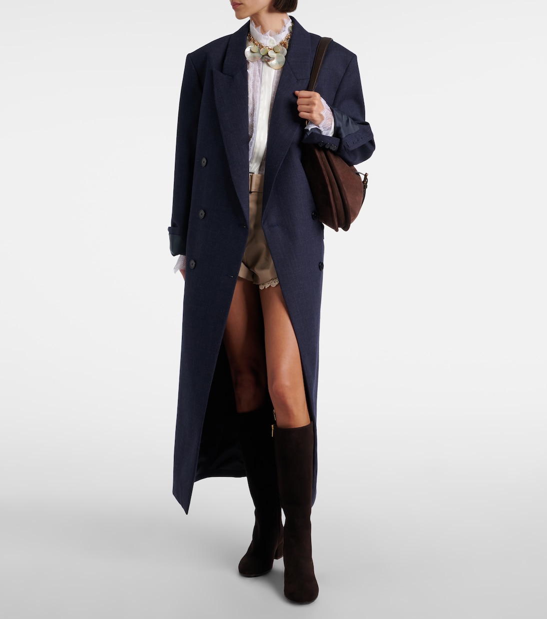 45 suede knee-high boots | Gianvito Rossi