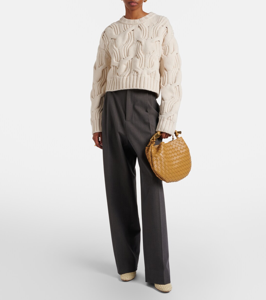 Sac Sardine Chain en cuir Intrecciato  | Bottega Veneta