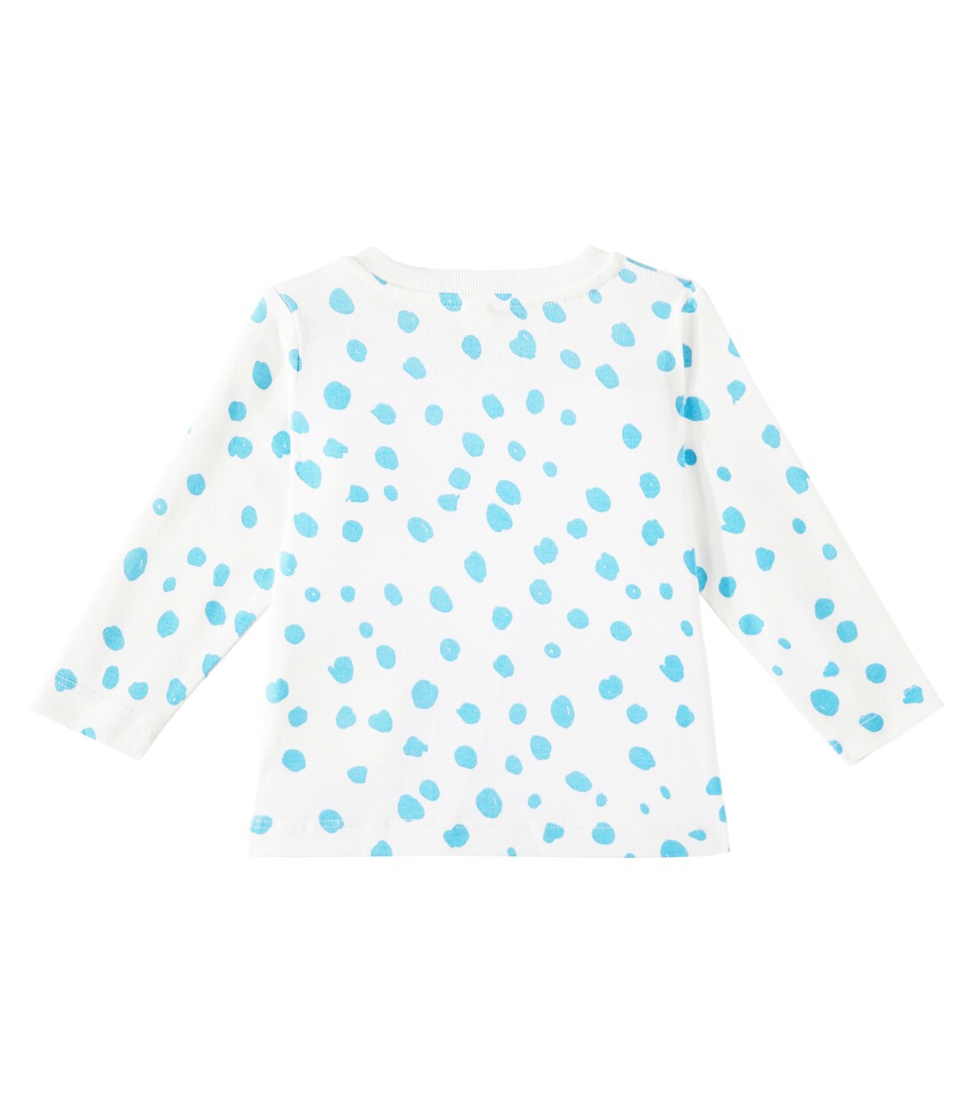 Baby polka-dot cotton jersey top | Stella McCartney Kids
