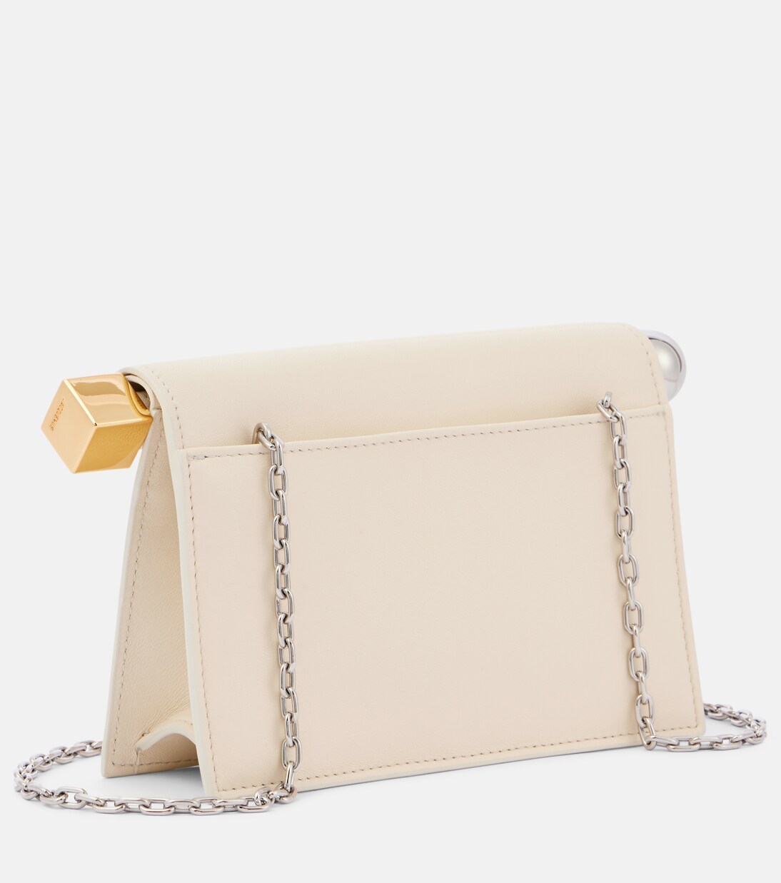 La Petite Pochette Rond Carré leather clutch | Jacquemus