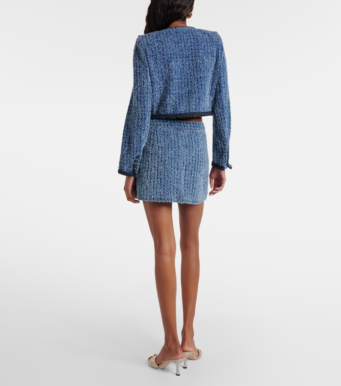 Minirock aus Denim | Self-Portrait