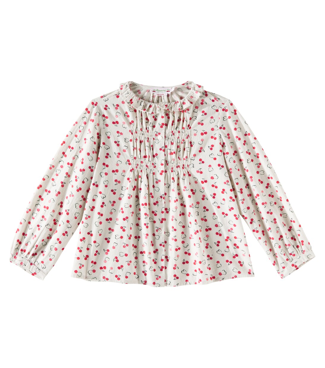 Gentille printed cotton blouse | Bonpoint
