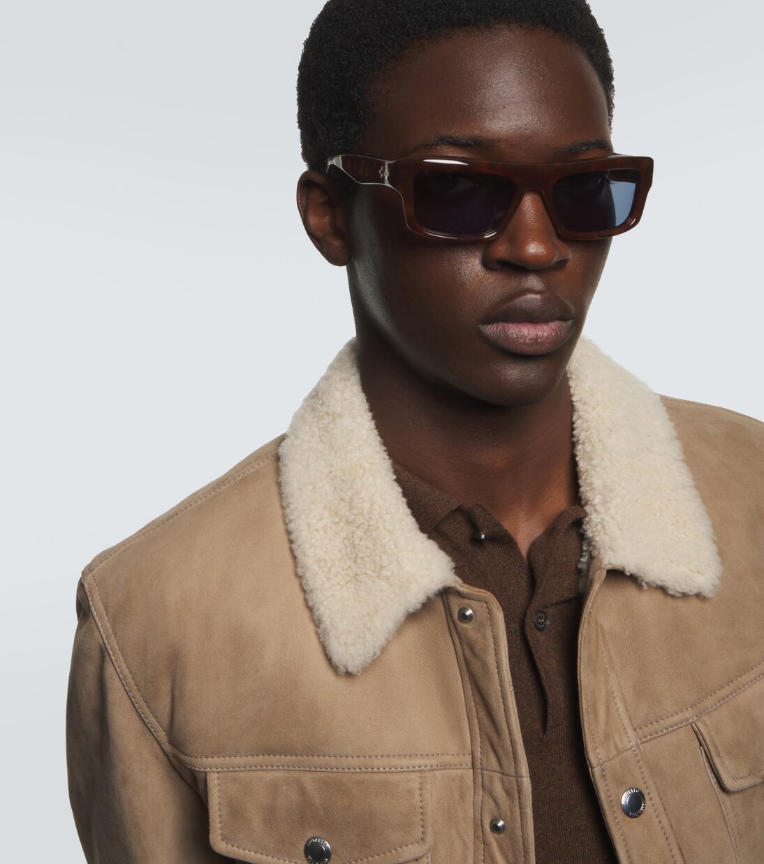 Lunettes de soleil Cleavon 57 rectangulaires | Jacques Marie Mage