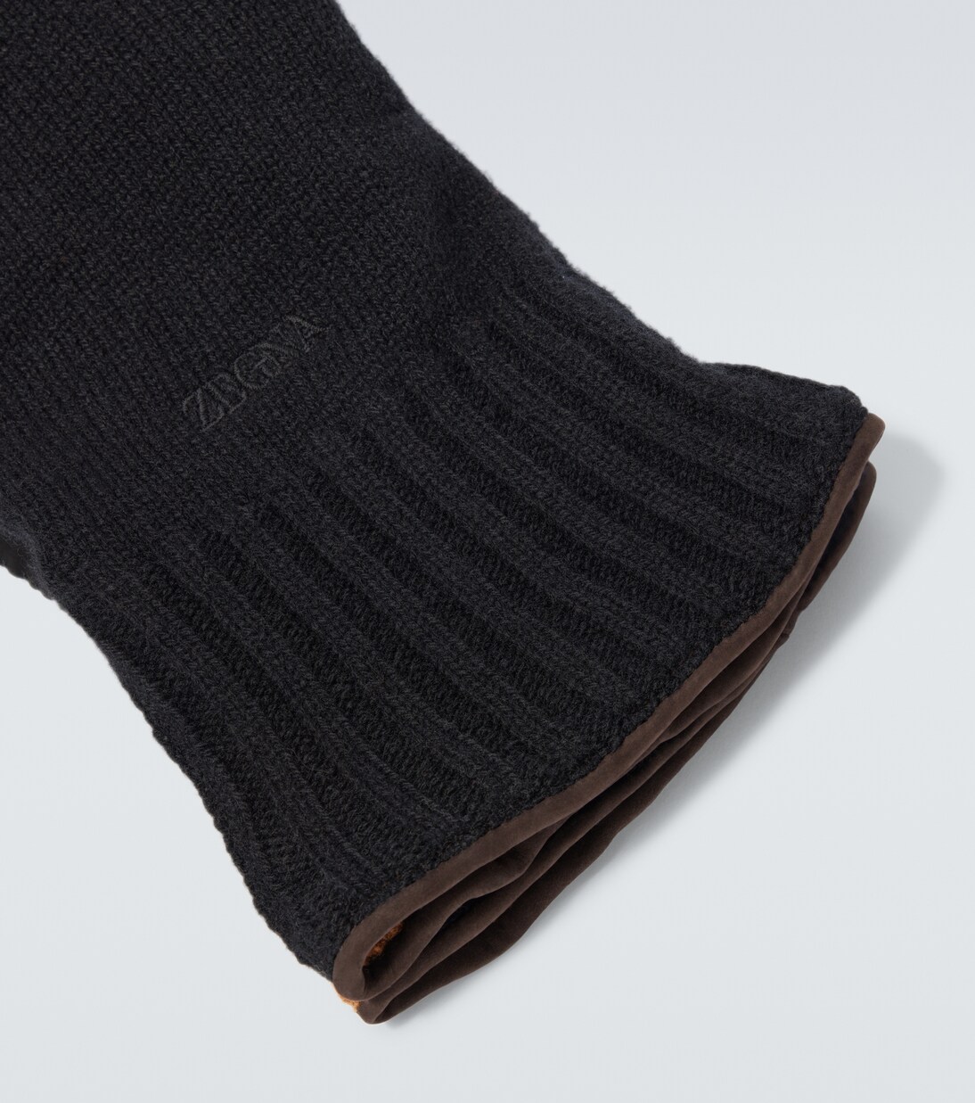 Handschuhe aus Kaschmir mit Leder | Zegna