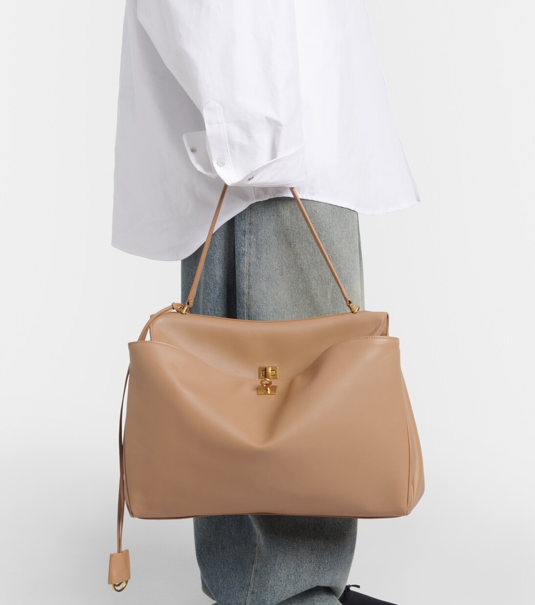 Rodeo Large leather tote bag | Balenciaga