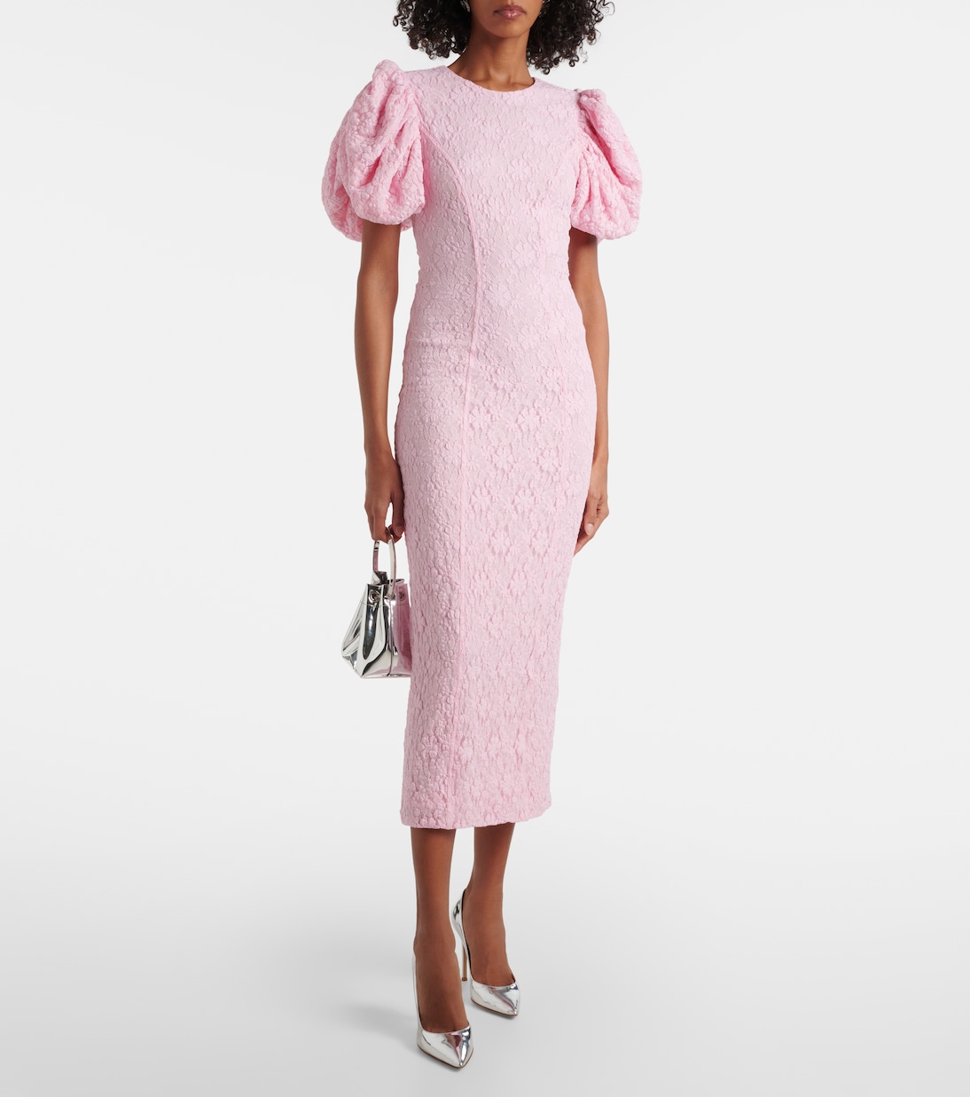 Midikleid aus Spitze | Rotate