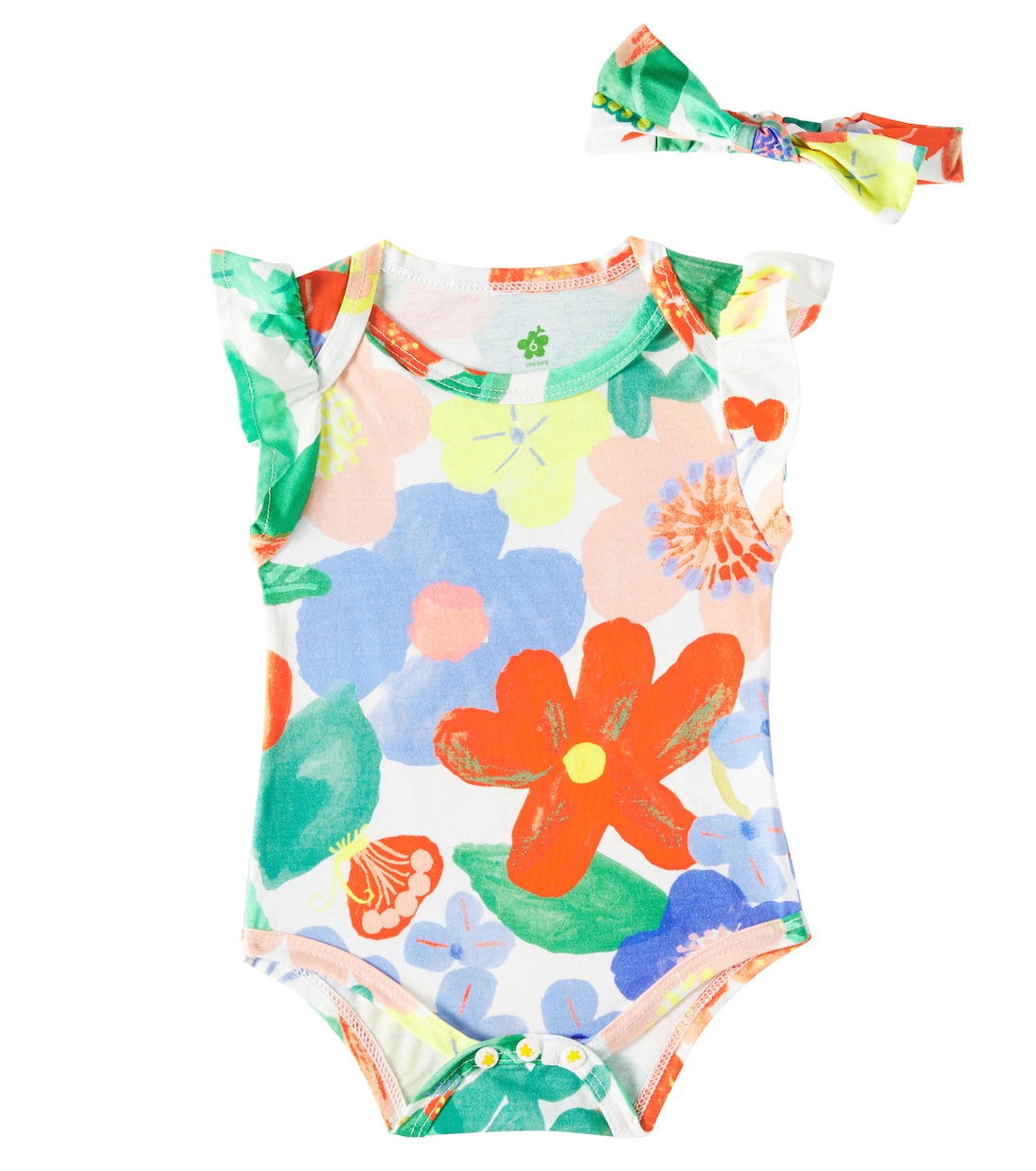 Baby Set aus Bodysuit und Haarband | Fábula