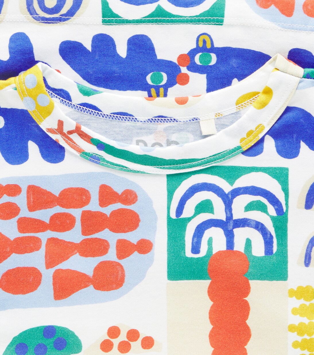 Printed cotton T-shirt | Fábula