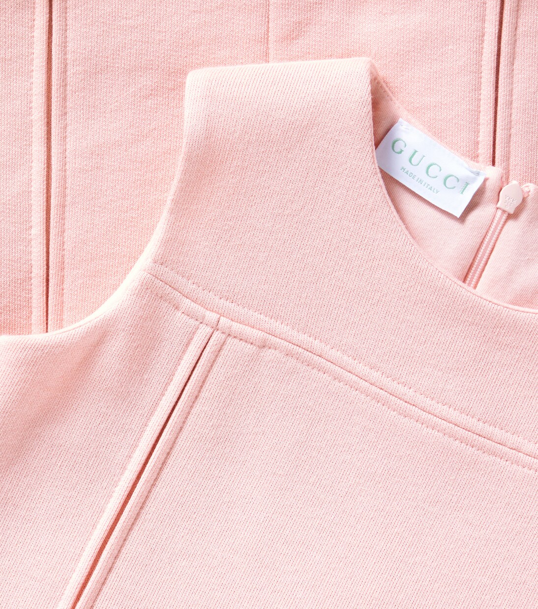 Web Stripe cotton dress | Gucci Kids