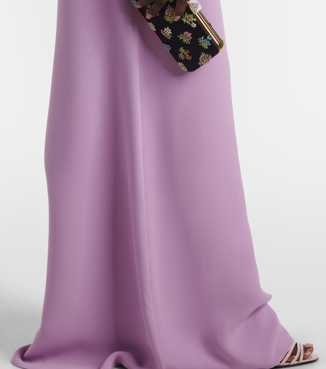 Silk cady gown | Valentino