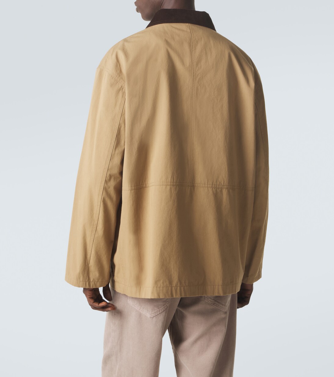 Frank 코듀로이 트리밍 코튼 재킷 | The Row