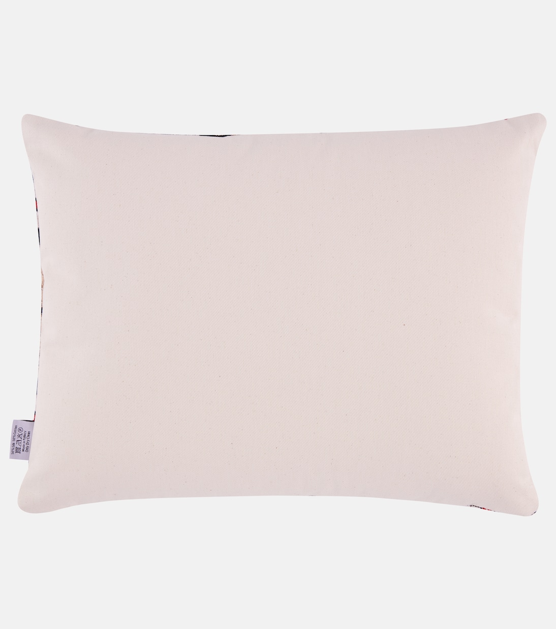 Checked silk velvet cushion | Les-Ottomans