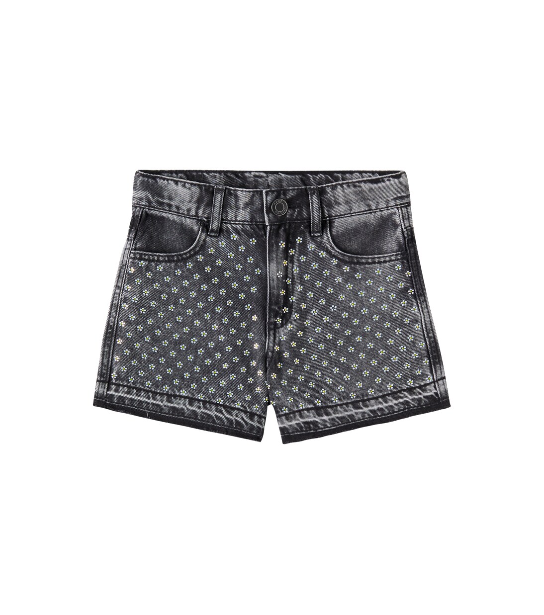 Embellished denim shorts | Marc Jacobs Kids
