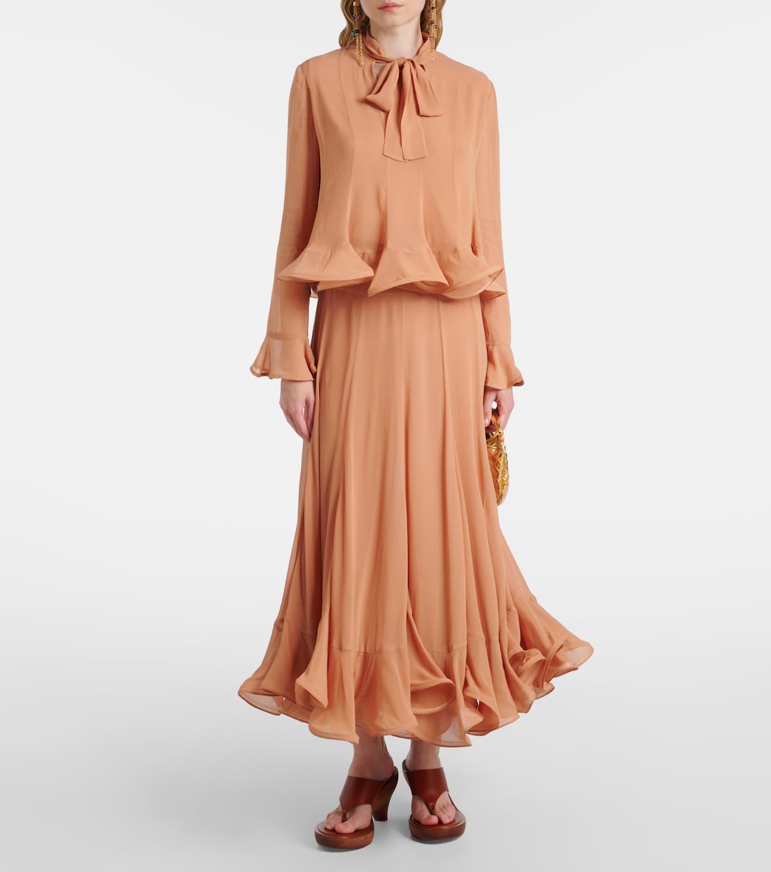 Balance floral midi skirt | Zimmermann