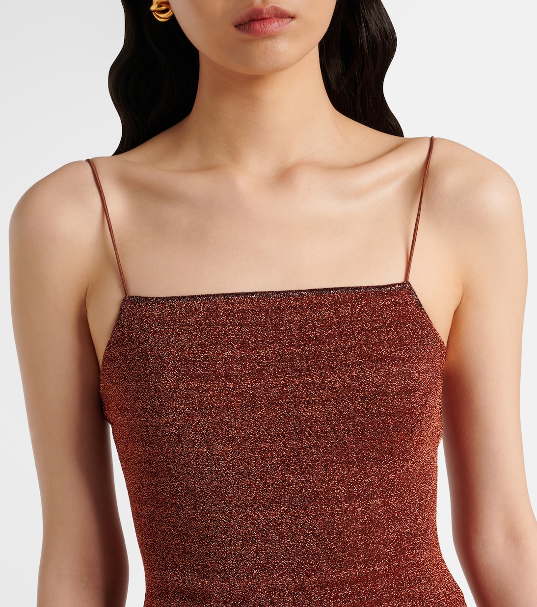 Lumière Plumage feather-trimmed minidress | Oséree