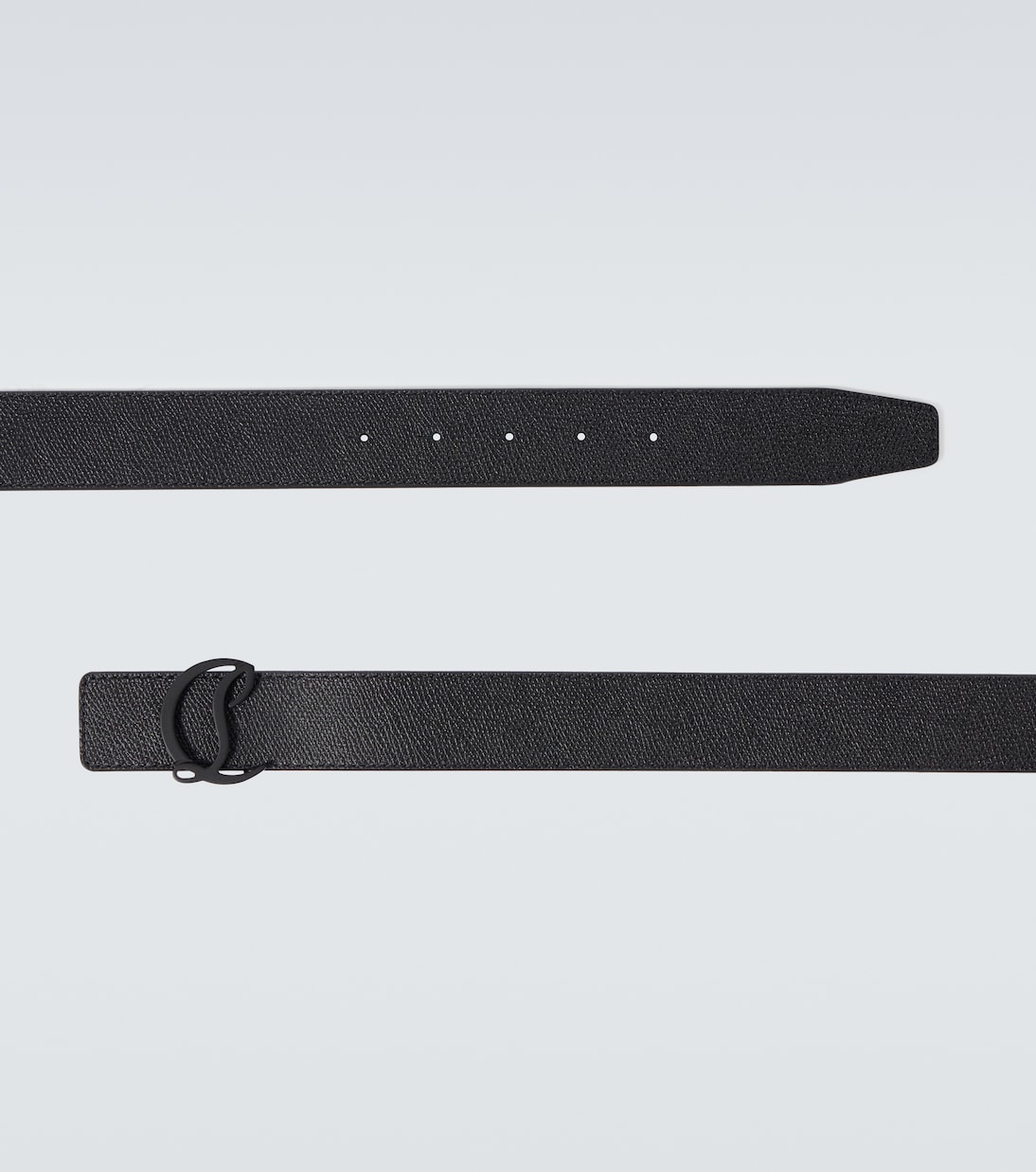 Mooncrest reversible leather belt  | Christian Louboutin