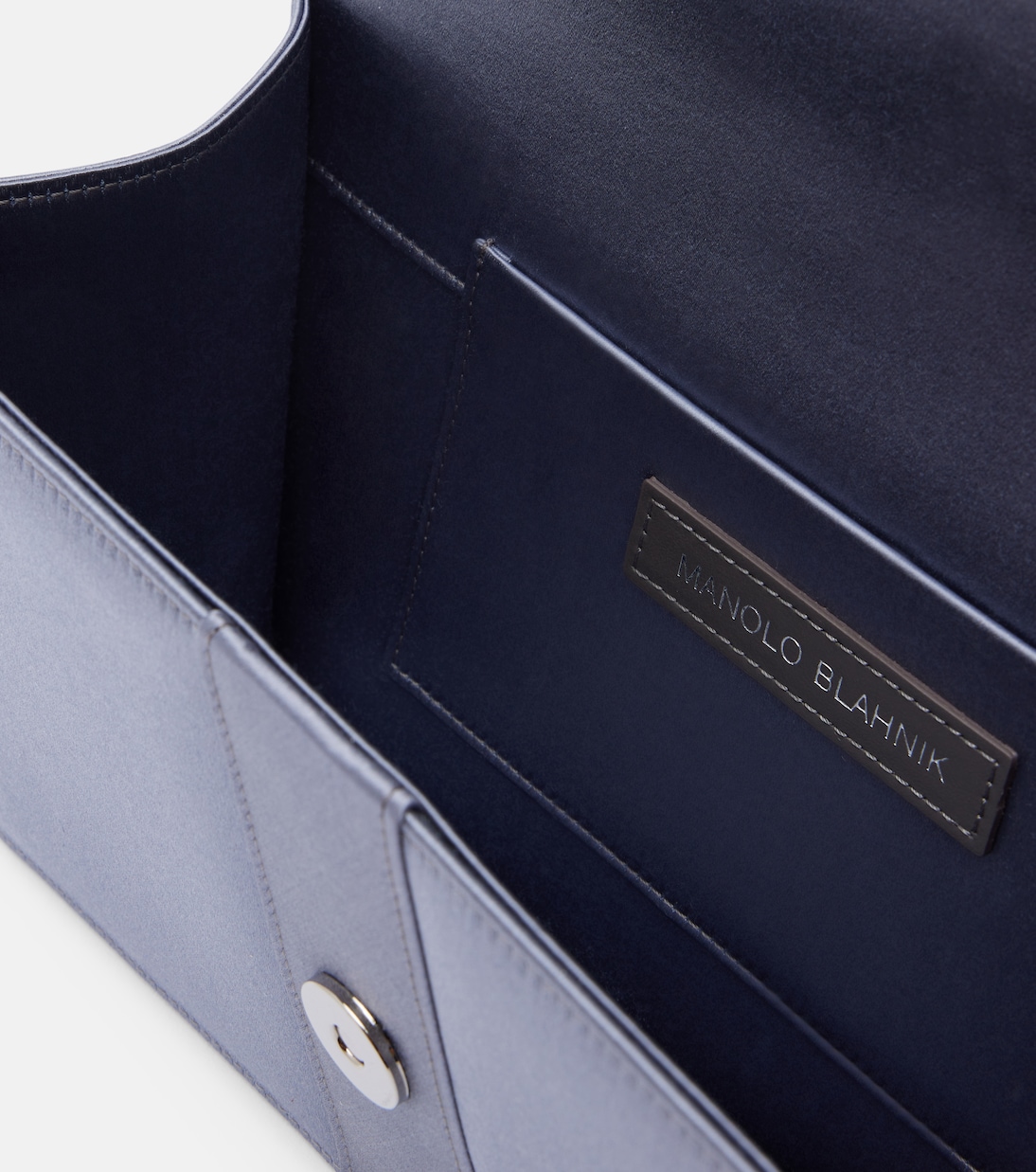 Capri embellished satin clutch | Manolo Blahnik