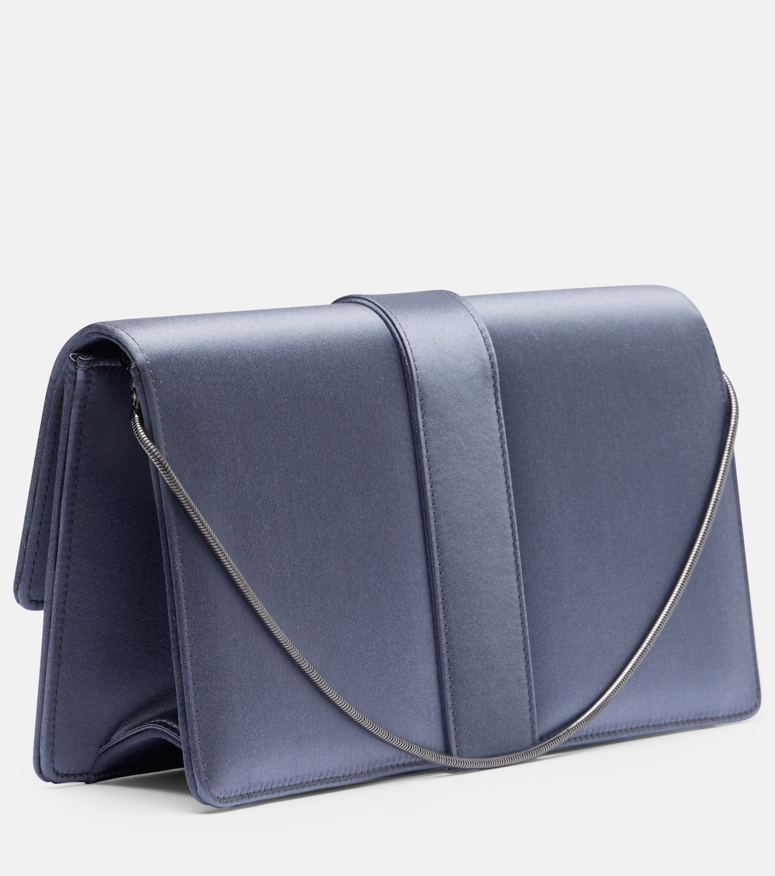 Capri embellished satin clutch | Manolo Blahnik