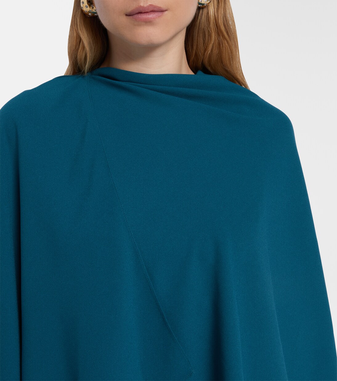 Robe longue Deena en crêpe | Roksanda