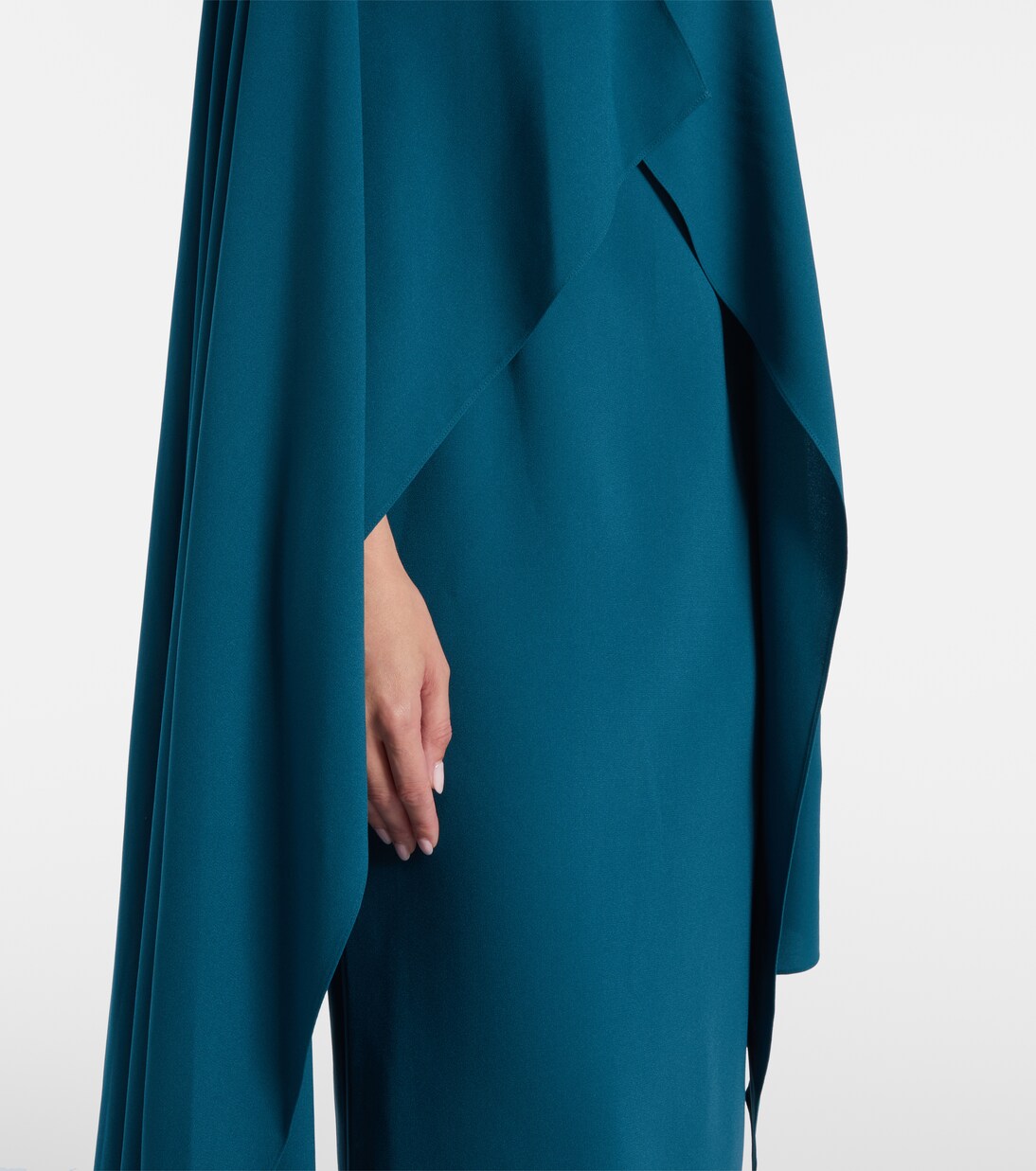 Robe longue Deena en crêpe | Roksanda