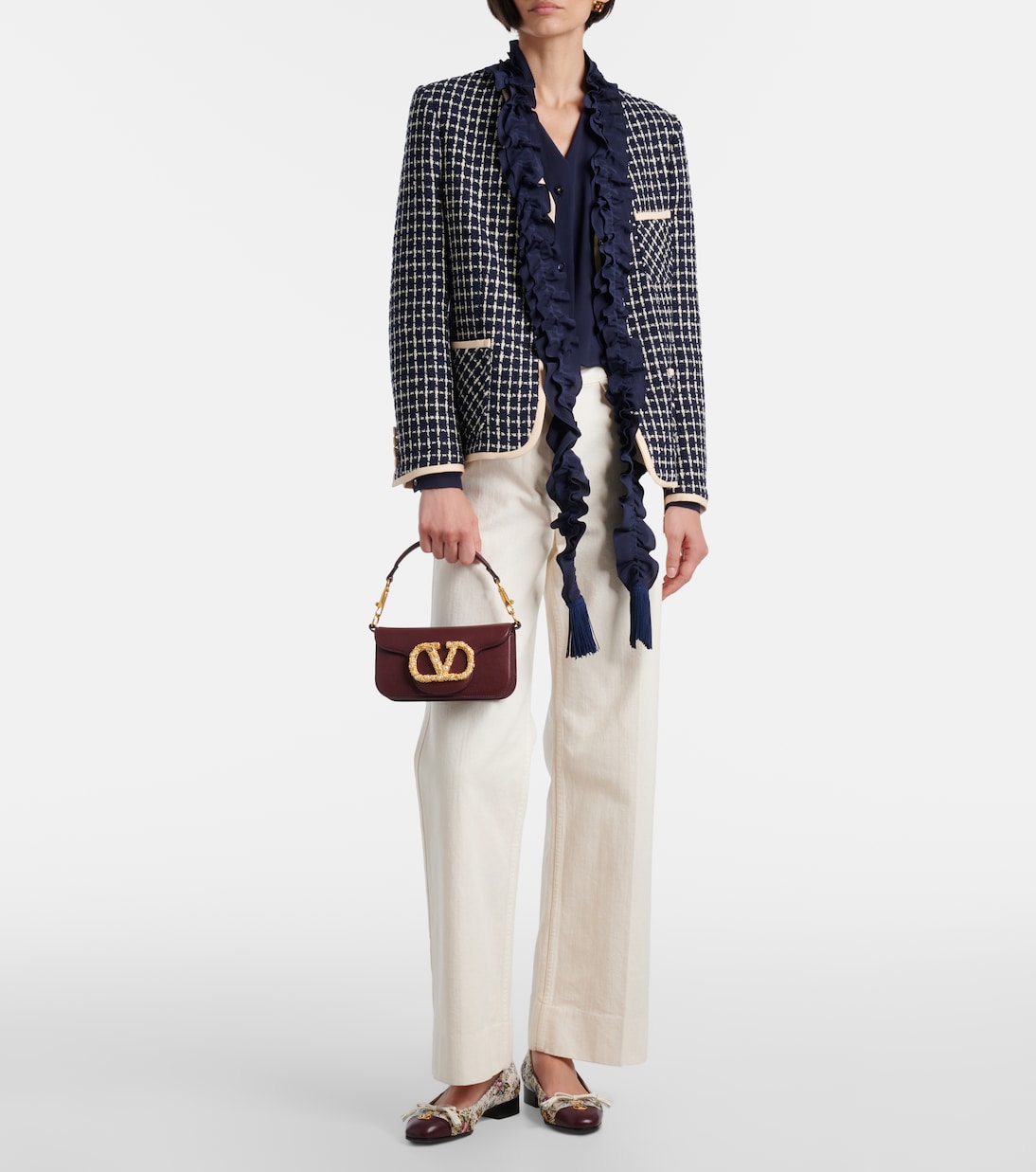 Ballerinas Valet du Roi aus Jacquard | Valentino Garavani