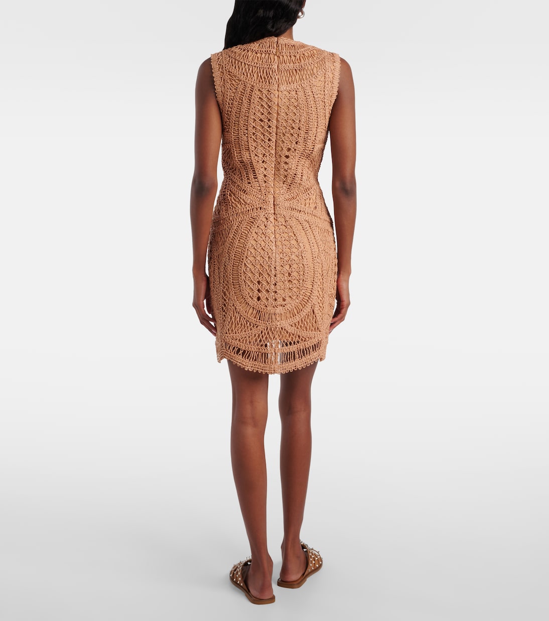 Minikleid Coen aus einem Raffiabastgemisch | Simkhai