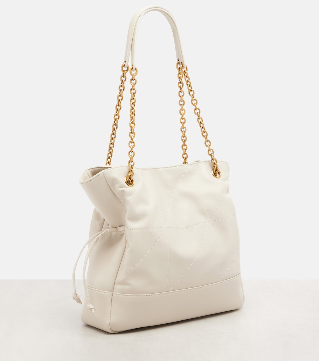 Jamie Shopping Small leather tote bag | Saint Laurent