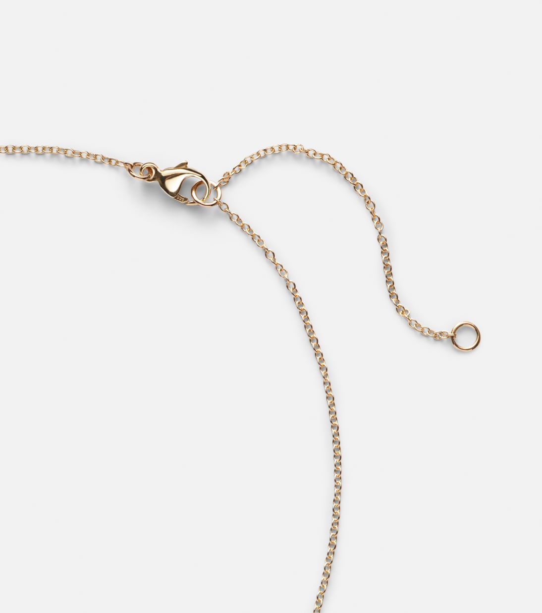 14kt gold necklace with diamonds | Stone and Strand