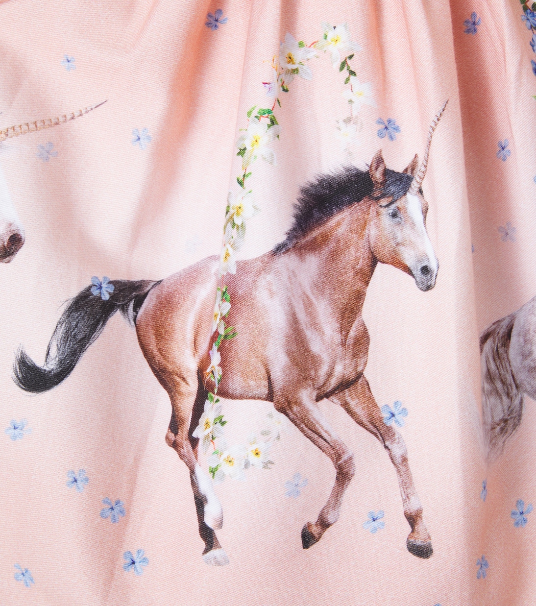 Robe Casie Warm imprimée en coton mélangé | Molo