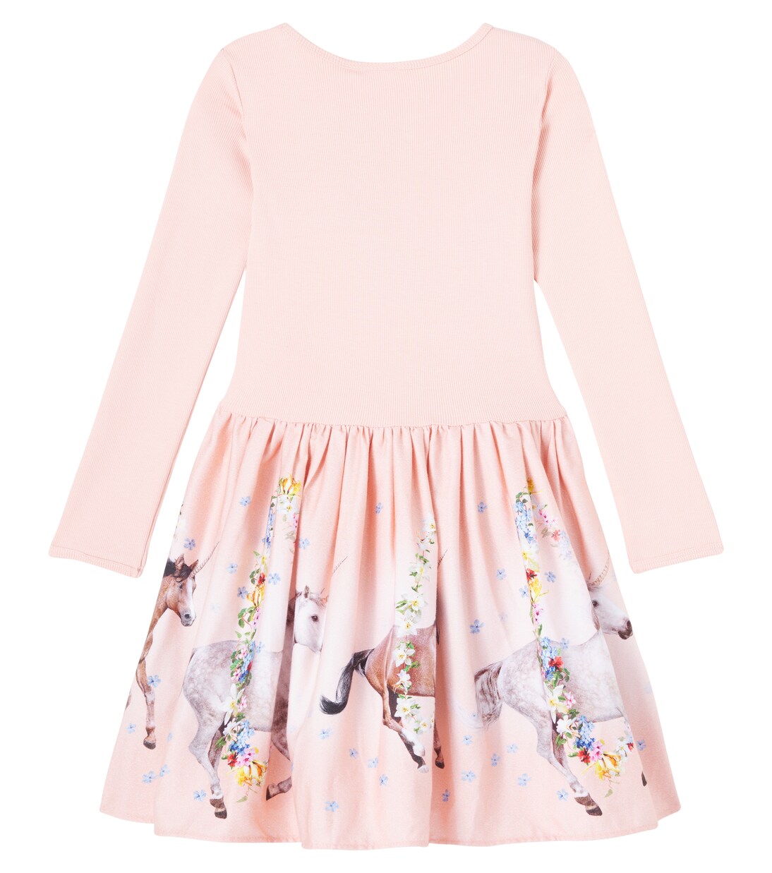 Robe Casie Warm imprimée en coton mélangé | Molo