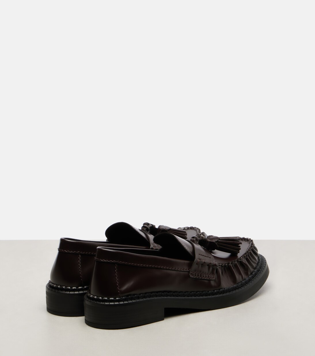 Loafers aus Leder | Miu Miu