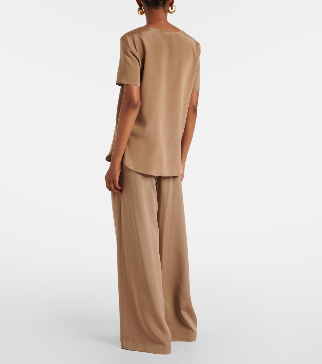 T-Shirt Aris aus einem Seidengemisch | Max Mara